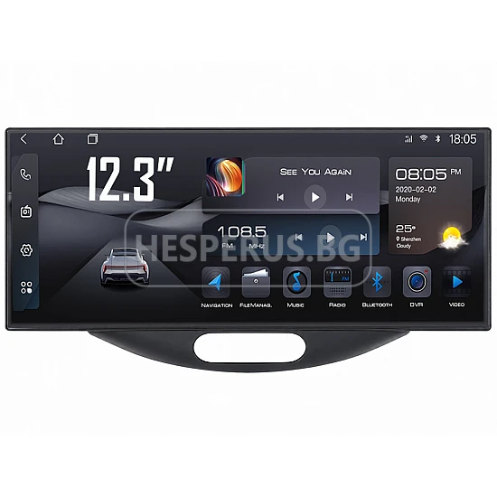 HYUNDAI I10 - 12.3 МУЛТИМЕДИЯ / Навигация android 16