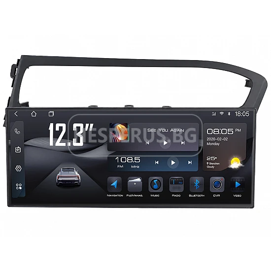 HYUNDAI I20 - 12.3" МУЛТИМЕДИЯ / Навигация android 16