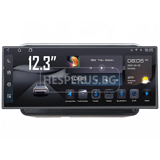 HYUNDAI SANTA FE - 12.3" МУЛТИМЕДИЯ / Навигация android 16