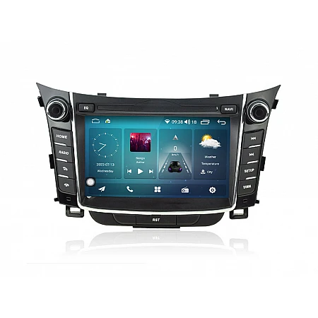 HYUNDAI I30 - МУЛТИМЕДИЯ / Навигация Android 16 CPU:8-CORE RAM:4GB + DSP + CARPLAY + SIM