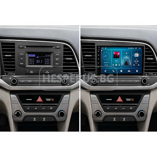 HYUNDAI ELANTRA - 9" МУЛТИМЕДИЯ / Навигация android 16