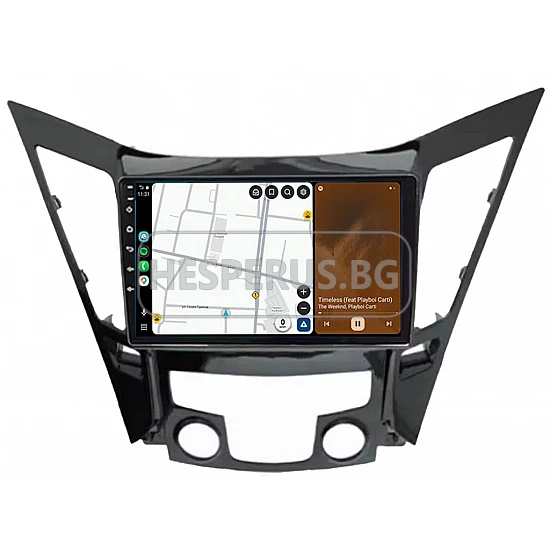 HYUNDAI SONATA - 9" МУЛТИМЕДИЯ / Навигация android 16 черен лак