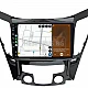 HYUNDAI SONATA - 9" МУЛТИМЕДИЯ / Навигация android 16 черен лак
