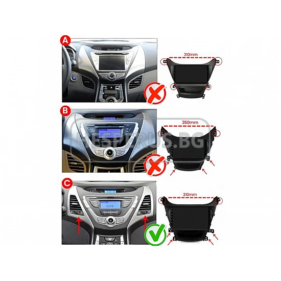 HYUNDAI ELANTRA - 9" МУЛТИМЕДИЯ / Навигация android 16