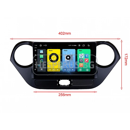 HYUNDAI I10 - 9" МУЛТИМЕДИЯ / Навигация android 16