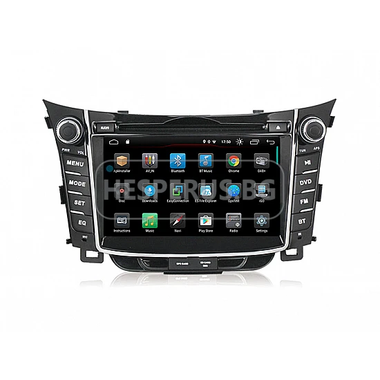 HYUNDAI I30 - МУЛТИМЕДИЯ / Навигация Android CPU:8-CORE RAM:4GB DVD + DSP