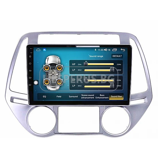 HYUNDAI I20 - 9" МУЛТИМЕДИЯ / Навигация android 16