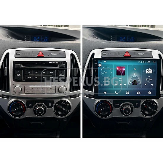 HYUNDAI I20 - 9" МУЛТИМЕДИЯ / Навигация android 16