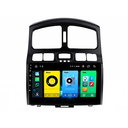 HYUNDAI SANTA FE - 9" МУЛТИМЕДИЯ / Навигация android 16