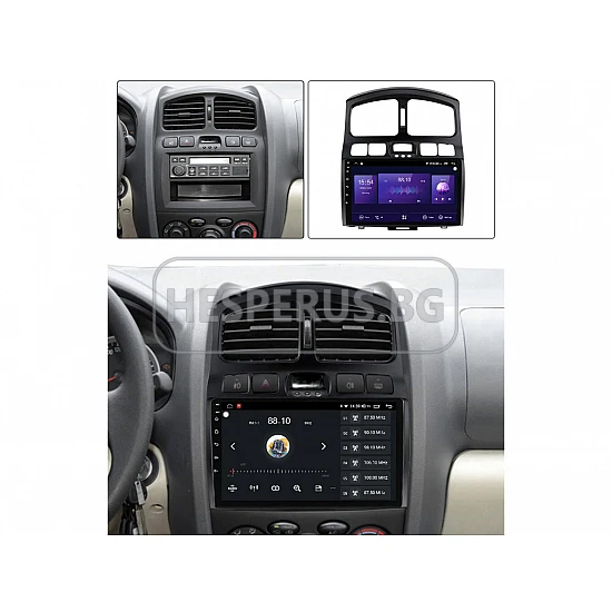 HYUNDAI SANTA FE - 9" МУЛТИМЕДИЯ / Навигация android 16