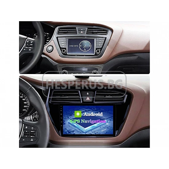 HYUNDAI I20 - 9" МУЛТИМЕДИЯ / Навигация android 16 