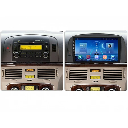 HYUNDAI SONATA - 9" МУЛТИМЕДИЯ / Навигация android 16 черна