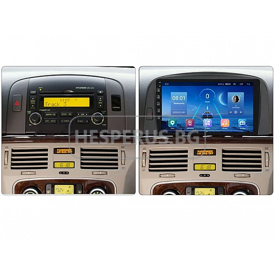 HYUNDAI SONATA - 9" МУЛТИМЕДИЯ / Навигация android 16 черна