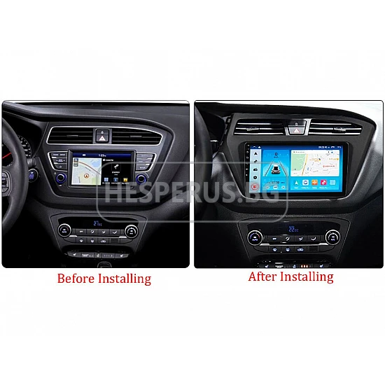 HYUNDAI I20 - 9" МУЛТИМЕДИЯ / Навигация android 16