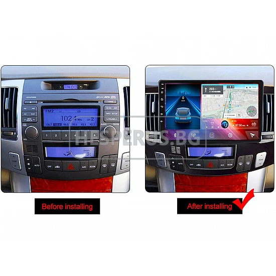 HYUNDAI SONATA - 9" МУЛТИМЕДИЯ / Навигация android 16 климатроник