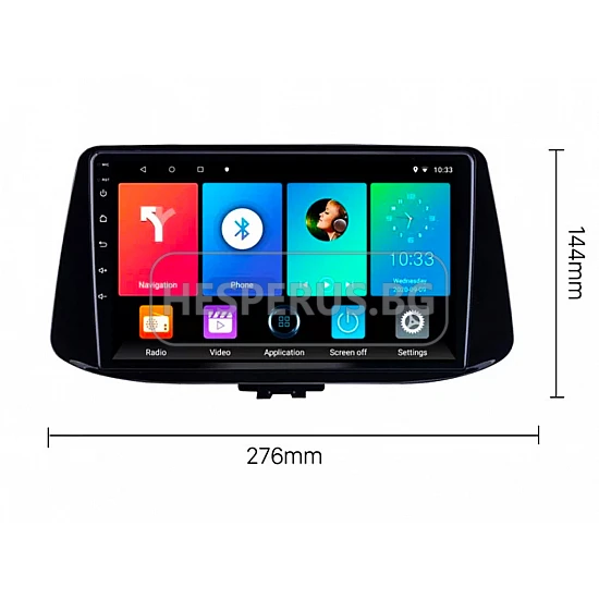 HYUNDAI I30 - 9" МУЛТИМЕДИЯ / Навигация android 16