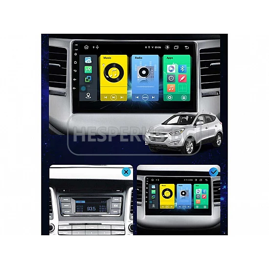 HYUNDAI TUCSON - 9" МУЛТИМЕДИЯ / Навигация android 16