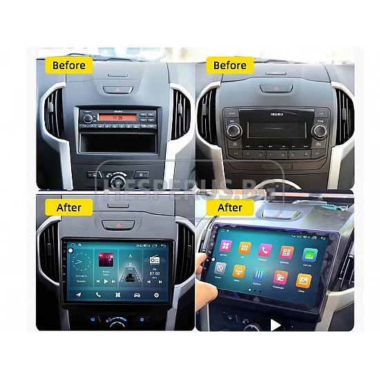 ISUZU D-MAX - 9" МУЛТИМЕДИЯ / Навигация android 16