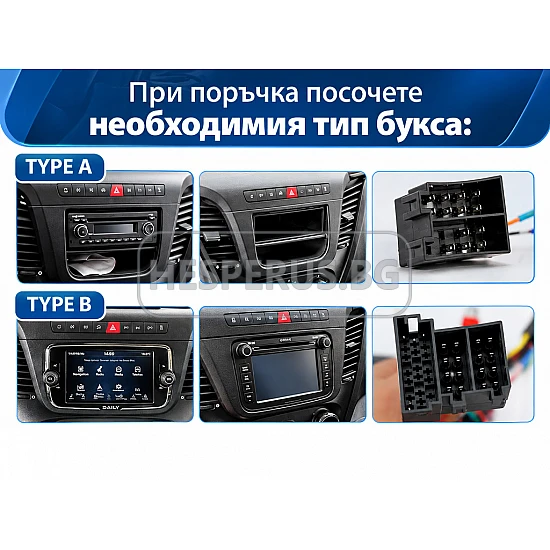 IVECO DAILY - 12.3" МУЛТИМЕДИЯ / Навигация android 16