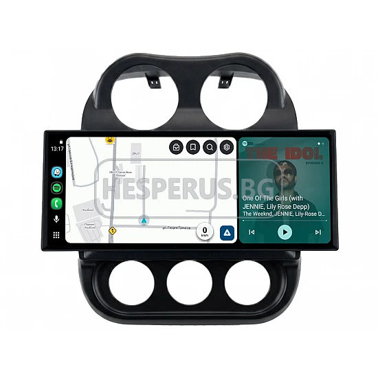 JEEP COMPASS, PATRIOT - 12.3" МУЛТИМЕДИЯ / Навигация android 16