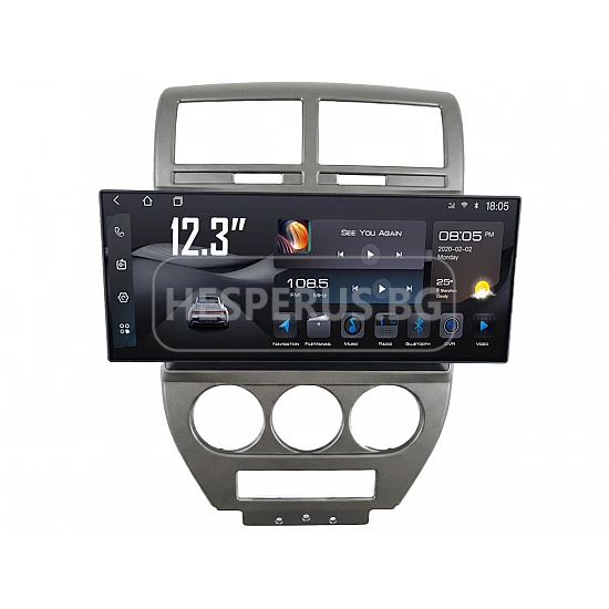 JEEP COMPASS, PATRIOT - 12.3" МУЛТИМЕДИЯ / Навигация android 16