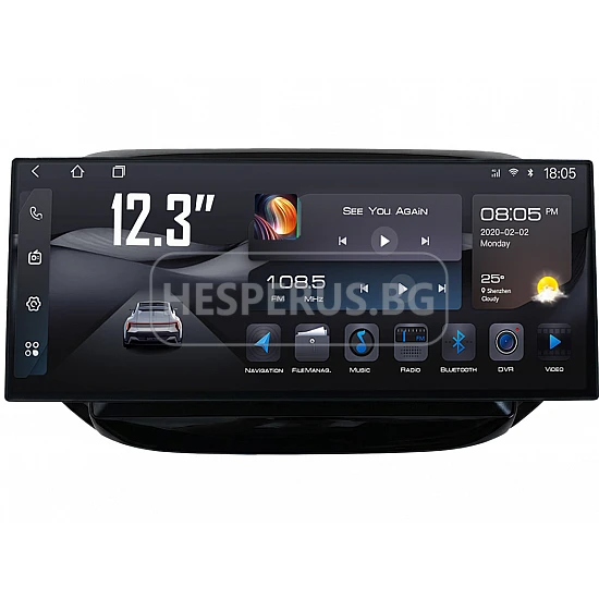 JEEP COMPASS - 12.3" МУЛТИМЕДИЯ / Навигация android 16
