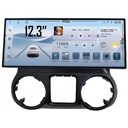 JEEP WRANGLER - 12.3" МУЛТИМЕДИЯ / Навигация android 16