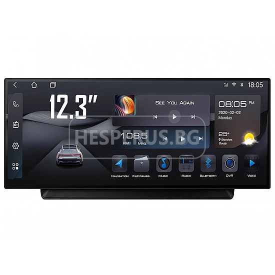 DODGE - 12.3" МУЛТИМЕДИЯ / Навигация android 16