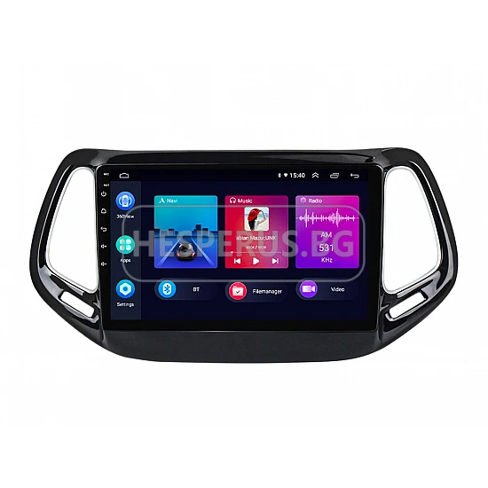 JEEP COMPASS - 10.1" МУЛТИМЕДИЯ / Навигация android 16