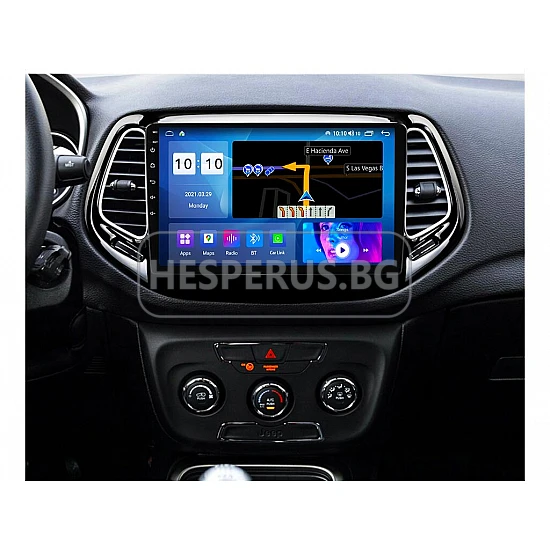 JEEP COMPASS - 10.1" МУЛТИМЕДИЯ / Навигация android 16