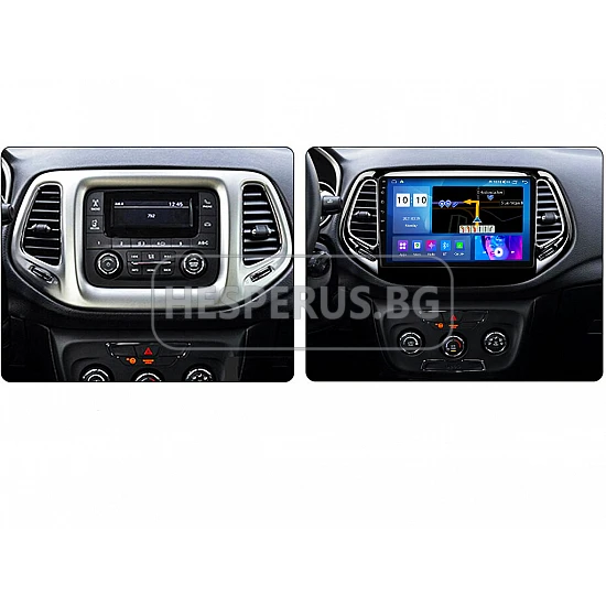 JEEP COMPASS - 10.1" МУЛТИМЕДИЯ / Навигация android 16