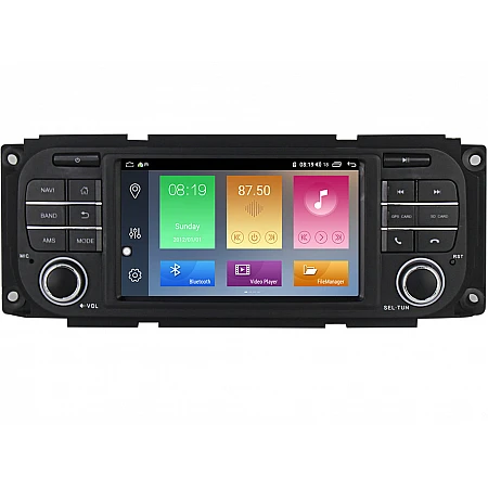 DODGE - МУЛТИМЕДИЯ / Навигация android 16 CPU:8-CORE RAM:4GB + DSP + CARPLAY + ANDROID AUTO + SIM