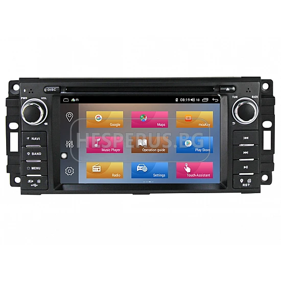CHRYSLER SEBRING, 300C, GRAND VOYAGER - МУЛТИМЕДИЯ / Навигация Android  CPU:8-Core, RAM:4Gb DVD + DSP