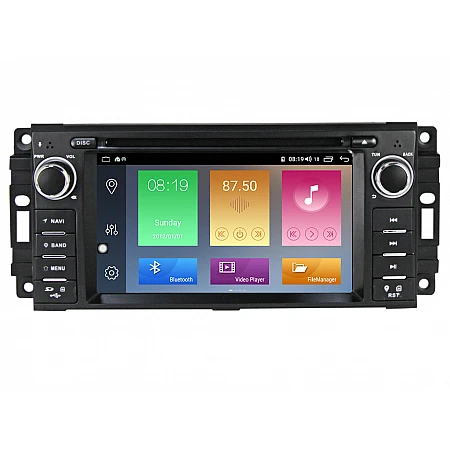 CHRYSLER SEBRING, 300C, GRAND VOYAGER - МУЛТИМЕДИЯ / Навигация Android  CPU:8-Core, RAM:4Gb DVD + DSP