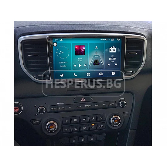 KIA SPORTAGE - 9" МУЛТИМЕДИЯ / Навигация android 16