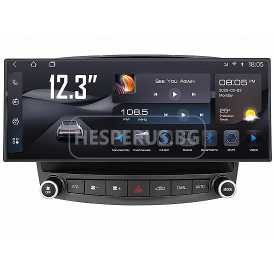 LEXUS  IS  - 12.3" МУЛТИМЕДИЯ / Навигация android 16