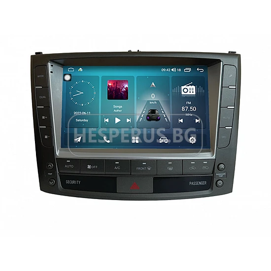 LEXUS  IS  - 9" МУЛТИМЕДИЯ / Навигация android 16