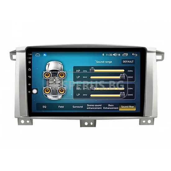 LEXUS  LX 470  - 9" МУЛТИМЕДИЯ / Навигация android 16