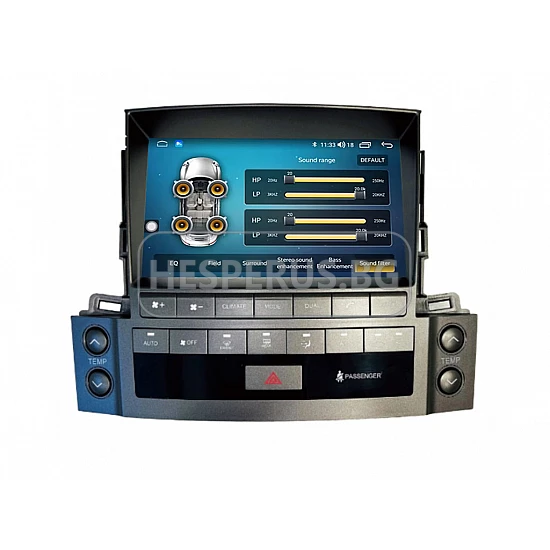 LEXUS  LX 570  - 9" МУЛТИМЕДИЯ / Навигация android 16