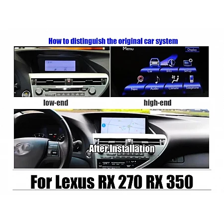 LEXUS RX - 10.25" МУЛТИМЕДИЯ / Навигация Android