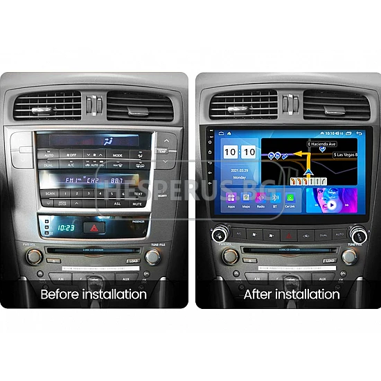 LEXUS  IS  - 10.1" МУЛТИМЕДИЯ / Навигация android 16
