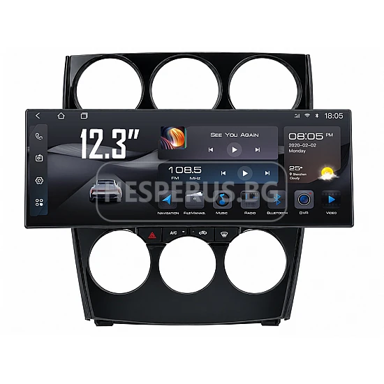 MAZDA 6 - 12.3" МУЛТИМЕДИЯ / Навигация android 16