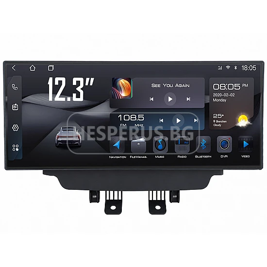 MAZDA 2, CX-3 - 12.3" МУЛТИМЕДИЯ / Навигация android 16