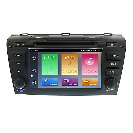 MAZDA 3 - МУЛТИМЕДИЯ / Навигация android 16 DVD + DSP