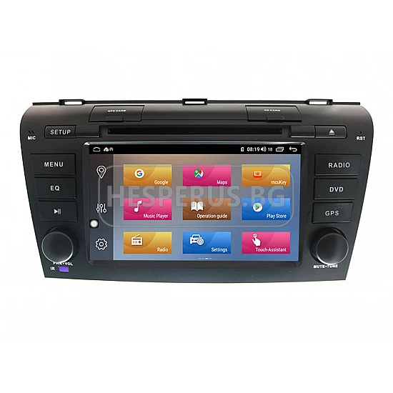 MAZDA 3 - МУЛТИМЕДИЯ / Навигация android 16 DVD + DSP
