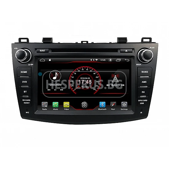 MAZDA 3 - МУЛТИМЕДИЯ / Навигация android 16 DVD CPU: 8-CORE RAM:4GB + DSP + CARPLAY + SIM