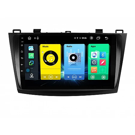 MAZDA 3 - 9" МУЛТИМЕДИЯ / Навигация android 16