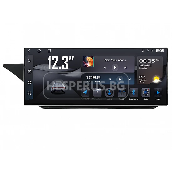 MERCEDES E-Class W212 - 12.3" МУЛТИМЕДИЯ / Навигация Android 16 CPU:8-CORE + DSP + CARPLAY + SIM