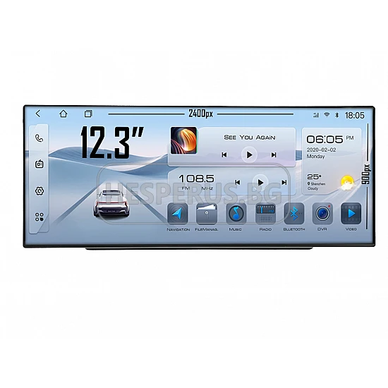 MERCEDES G-Class W463 - 12.3" МУЛТИМЕДИЯ / Навигация Android 16 CPU:8-CORE + DSP + CARPLAY + SIM