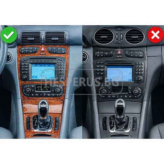 MERCEDES C-Class W203, CLK W209, G-Class W463 - 12.3" МУЛТИМЕДИЯ / Навигация android 16